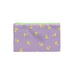 Candy Corn (Purple) Cosmetic Bag (XS) Front