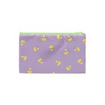 Candy Corn (Purple) Cosmetic Bag (XS) Back