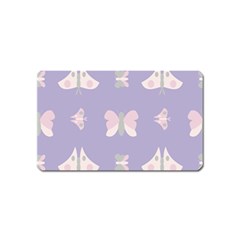 Butterfly Butterflies Merry Girls Magnet (Name Card)