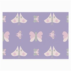 Butterfly Butterflies Merry Girls Large Glasses Cloth (2-Side)