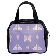 Butterfly Butterflies Merry Girls Classic Handbag (two Sides) by Sapixe