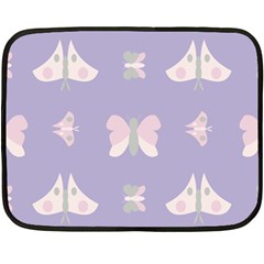 Butterfly Butterflies Merry Girls Fleece Blanket (Mini)