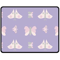 Butterfly Butterflies Merry Girls Fleece Blanket (Medium) 