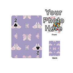 Butterfly Butterflies Merry Girls Playing Cards 54 (Mini)