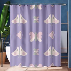 Butterfly Butterflies Merry Girls Shower Curtain 60  x 72  (Medium) 