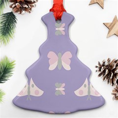 Butterfly Butterflies Merry Girls Ornament (Christmas Tree) 