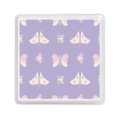 Butterfly Butterflies Merry Girls Memory Card Reader (Square)