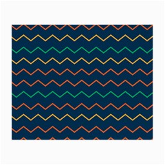 Pattern Zig Zag Colorful Zigzag Small Glasses Cloth by Sapixe