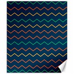 Pattern Zig Zag Colorful Zigzag Canvas 8  x 10  8.15 x9.66  Canvas - 1