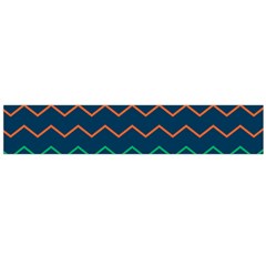 Pattern Zig Zag Colorful Zigzag Large Flano Scarf  by Sapixe