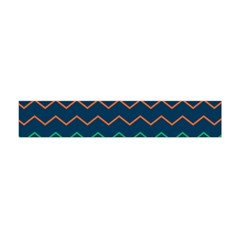 Pattern Zig Zag Colorful Zigzag Flano Scarf (mini) by Sapixe