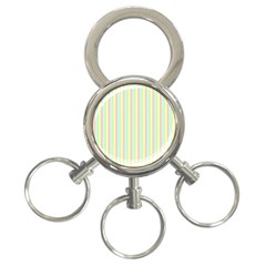 Pattern Background Texture 3-Ring Key Chains