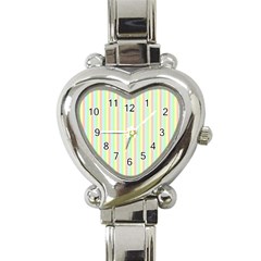 Pattern Background Texture Heart Italian Charm Watch