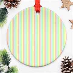 Pattern Background Texture Round Ornament (Two Sides)