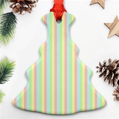 Pattern Background Texture Christmas Tree Ornament (Two Sides)