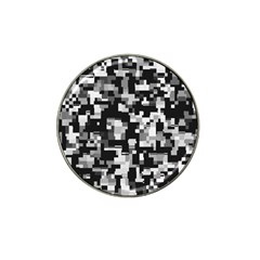 Noise Texture Graphics Generated Hat Clip Ball Marker (4 Pack) by Sapixe