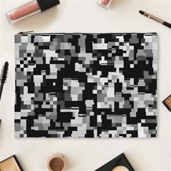 Noise Texture Graphics Generated Cosmetic Bag (xl) by Sapixe