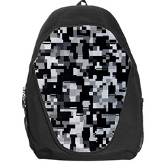 Noise Texture Graphics Generated Backpack Bag by Sapixe