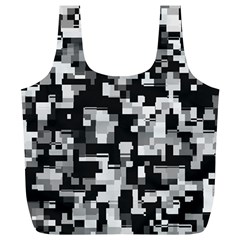 Noise Texture Graphics Generated Full Print Recycle Bag (xl) by Sapixe