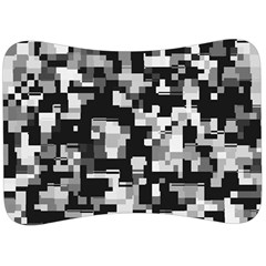 Noise Texture Graphics Generated Velour Seat Head Rest Cushion