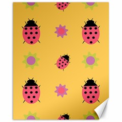 Ladybug Seamlessly Pattern Canvas 16  X 20  by Sapixe