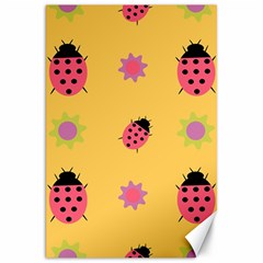 Ladybug Seamlessly Pattern Canvas 20  X 30  by Sapixe