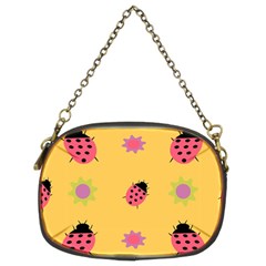 Ladybug Seamlessly Pattern Chain Purse (two Sides) by Sapixe