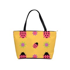 Ladybug Seamlessly Pattern Classic Shoulder Handbag by Sapixe