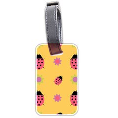 Ladybug Seamlessly Pattern Luggage Tags (two Sides) by Sapixe