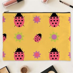 Ladybug Seamlessly Pattern Cosmetic Bag (xxxl) by Sapixe