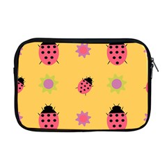 Ladybug Seamlessly Pattern Apple Macbook Pro 17  Zipper Case