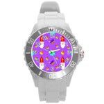 Saint Nicholas Saint Nicholas Round Plastic Sport Watch (L) Front