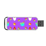 Saint Nicholas Saint Nicholas Portable USB Flash (Two Sides) Back