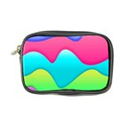 Lines Curves Colors Geometric Lines Coin Purse Front