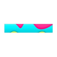 Lines Curves Colors Geometric Lines Flano Scarf (mini) by Sapixe