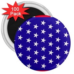 Day Independence July Background 3  Magnets (100 Pack) by Sapixe