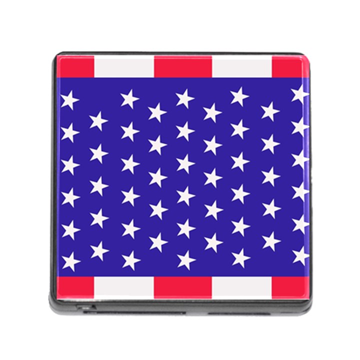 Day Independence July Background Memory Card Reader (Square 5 Slot)