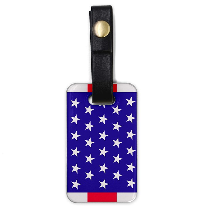 Day Independence July Background Luggage Tags (One Side) 