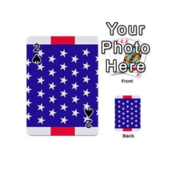 Day Independence July Background Playing Cards 54 (mini) by Sapixe