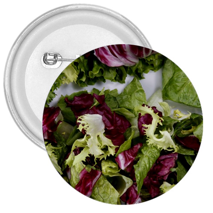 Salad Lettuce Vegetable 3  Buttons