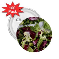 Salad Lettuce Vegetable 2 25  Buttons (100 Pack)  by Sapixe