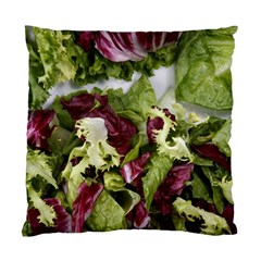 Salad Lettuce Vegetable Standard Cushion Case (two Sides) by Sapixe