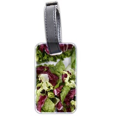 Salad Lettuce Vegetable Luggage Tags (two Sides) by Sapixe