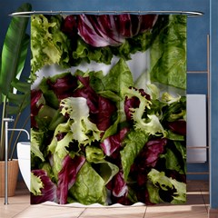 Salad Lettuce Vegetable Shower Curtain 60  X 72  (medium)  by Sapixe