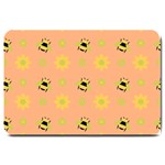 Bee A Bug Nature Wallpaper Large Doormat  30 x20  Door Mat