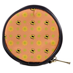 Bee A Bug Nature Wallpaper Mini Makeup Bag by Sapixe