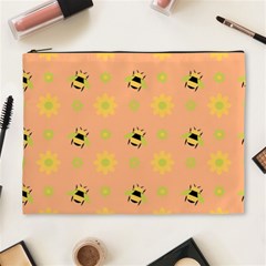 Bee A Bug Nature Wallpaper Cosmetic Bag (xl) by Sapixe