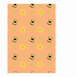 Bee A Bug Nature Wallpaper Small Garden Flag (Two Sides) Front