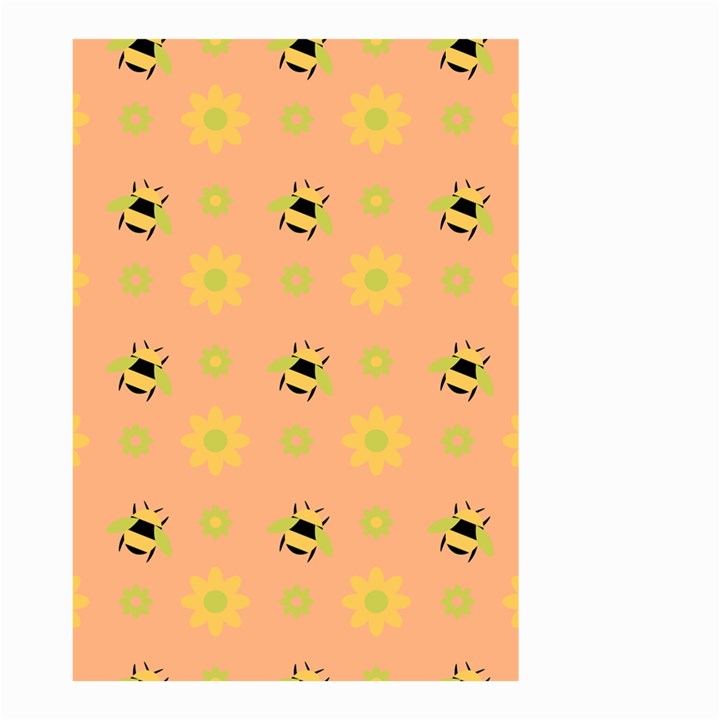 Bee A Bug Nature Wallpaper Small Garden Flag (Two Sides)