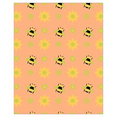 Bee A Bug Nature Wallpaper Drawstring Bag (small) by Sapixe